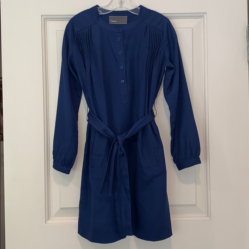 Vince Navy blue dress